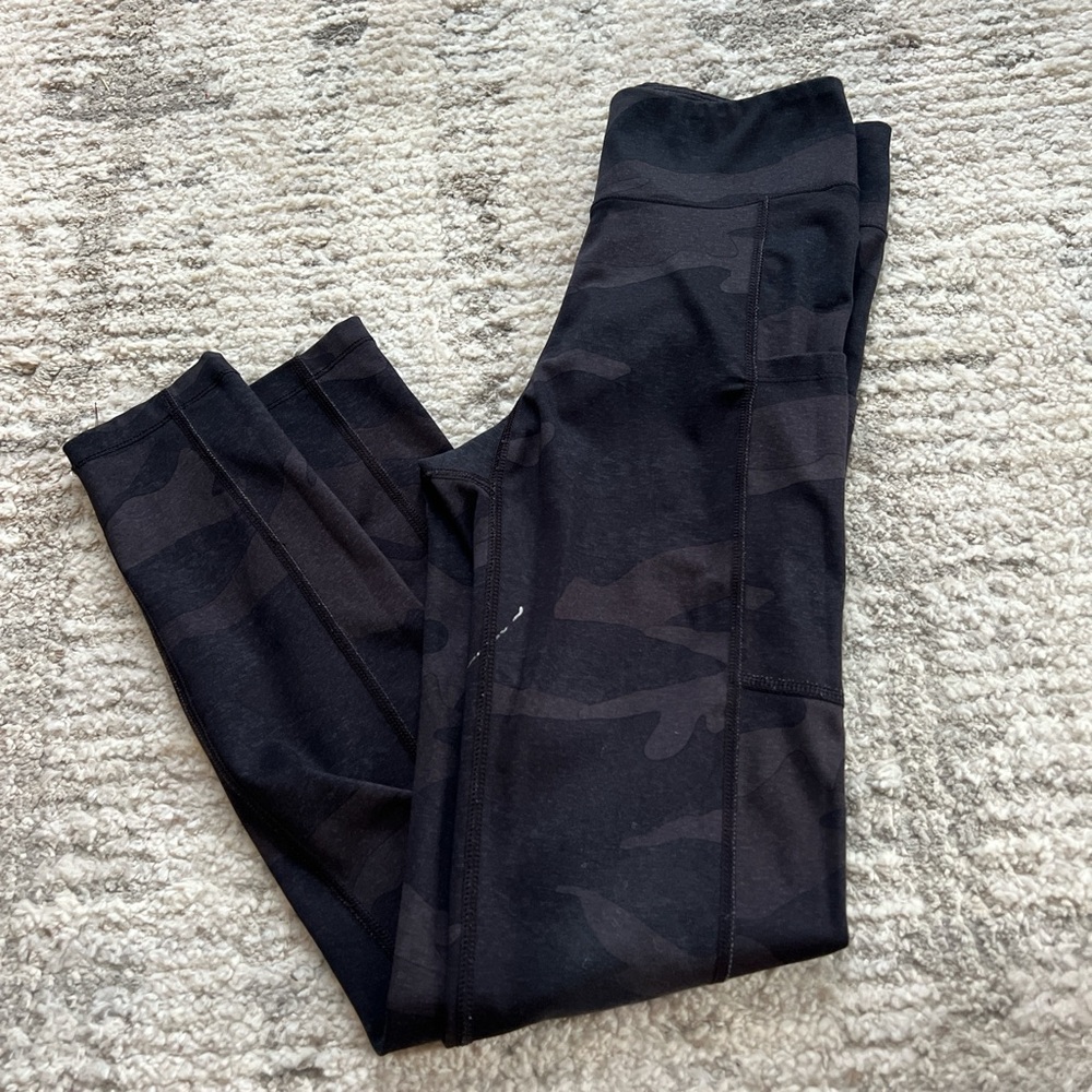 Black Camouflage Leggings